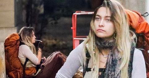 //Paris Jackson Family Worried Backpacking France pp