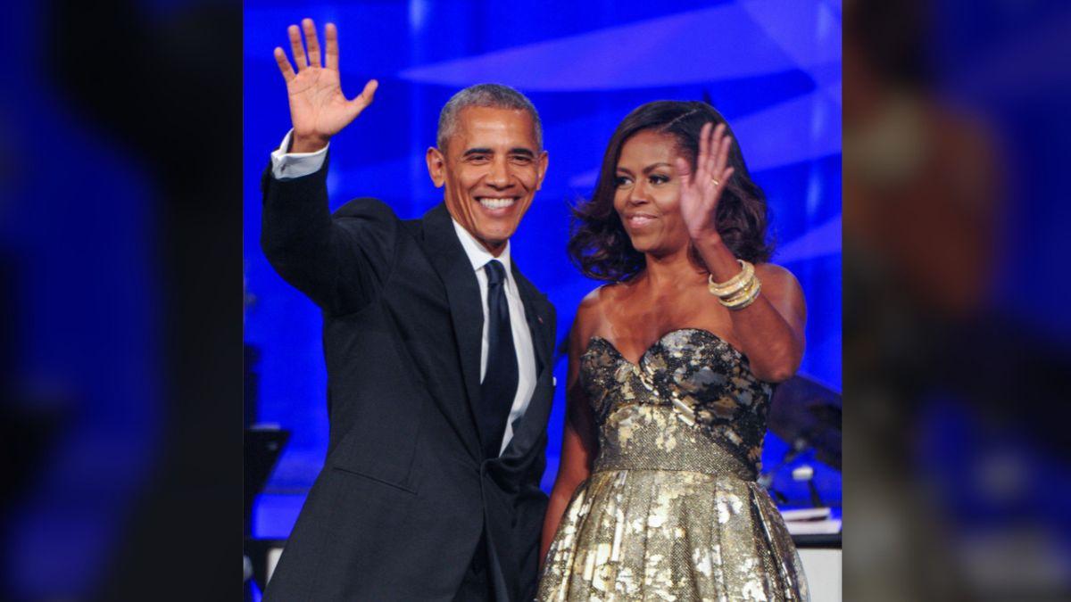Photo of Barack and Michelle Obama