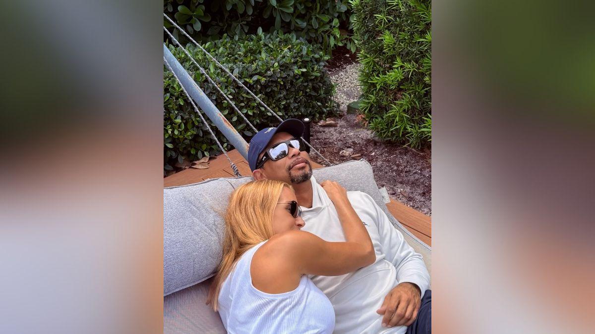 Photo of Tiger Woods, Vanessa Trump