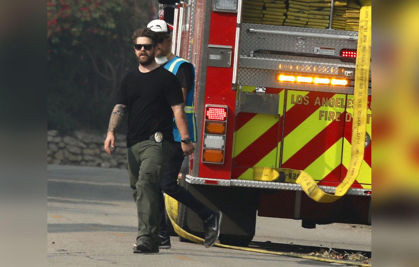 Jack Osbourne Fights Wildfires in California