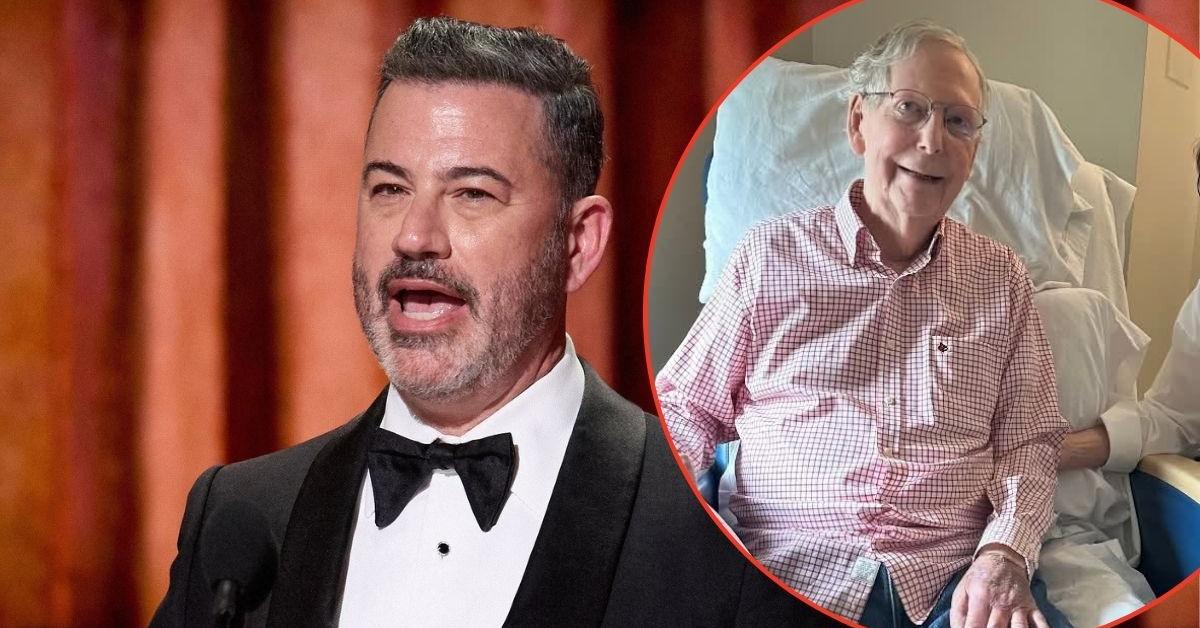 Jimmy Kimmel Ruthlessly Mocks Mitch McConnell's Health Crisis After Senator's Team Releases Hospital Photo Amid 'Brain Dead' Rumors