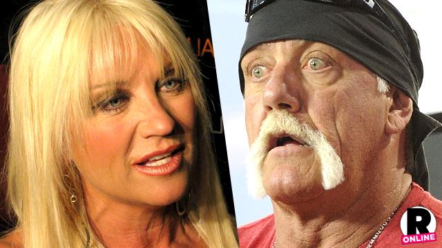 EXCLUSIVE!! Hulk Hogan spends the day poolside with his daughter