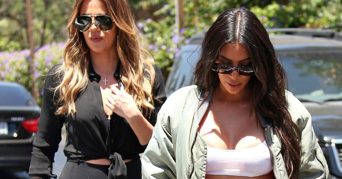 Kim Kardashian Sports MAJOR Camel Toe While Out For Chinese With Khlo