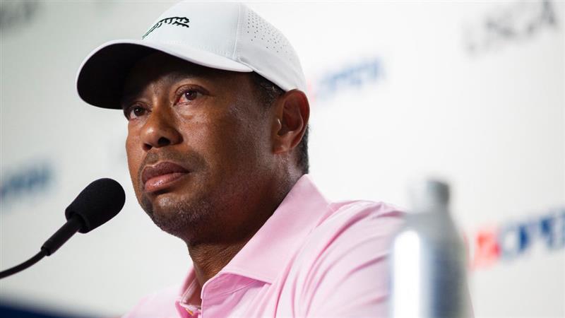 Tiger Woods' condition after the crash is unclear.