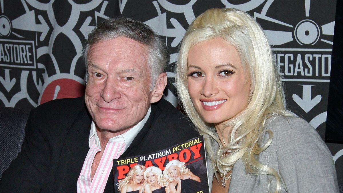 Photo of Holly Madison, Hugh Hefner