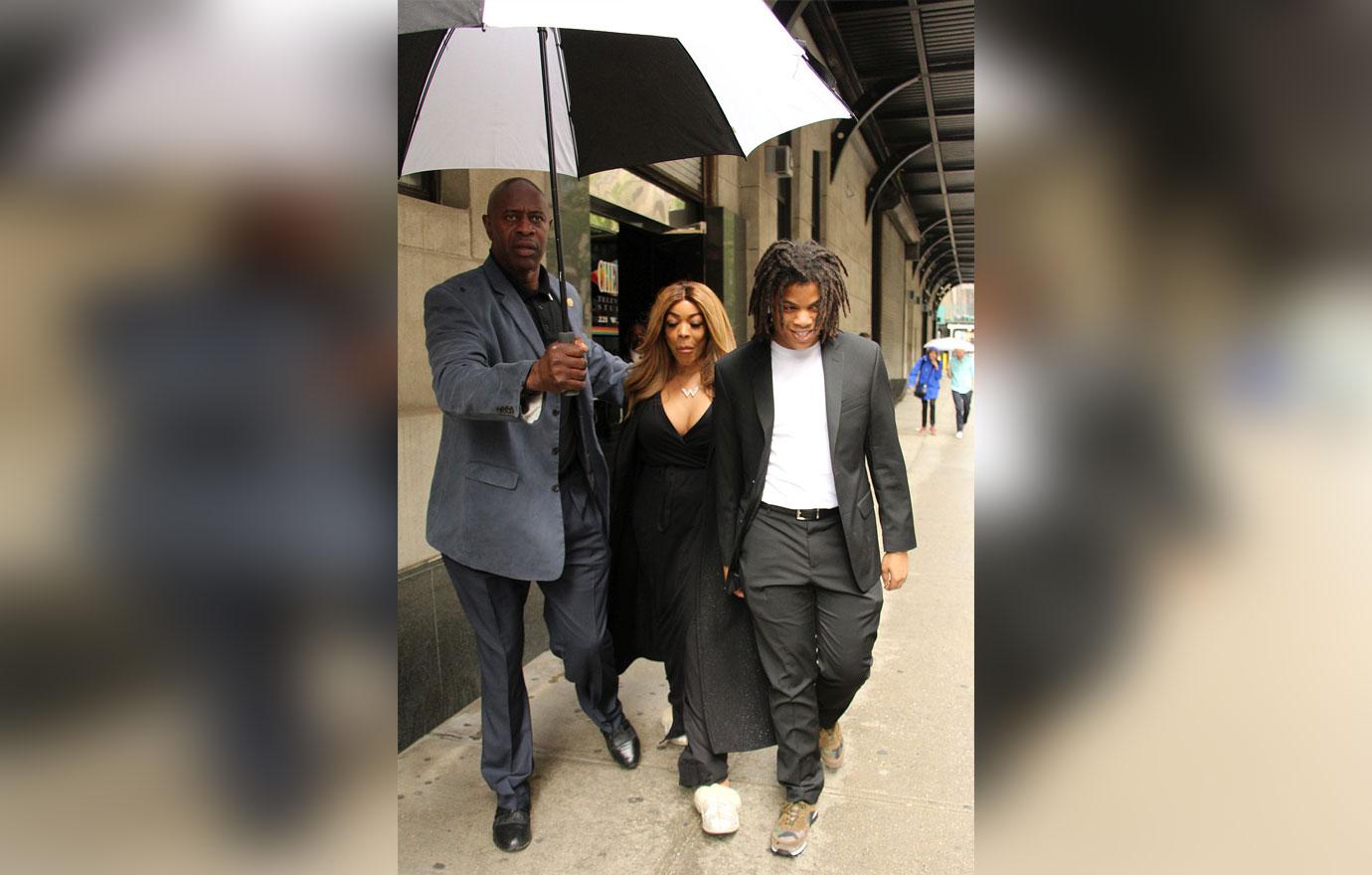 Wendy Williams Holds Hands With Son After Fight With Dad Kevin