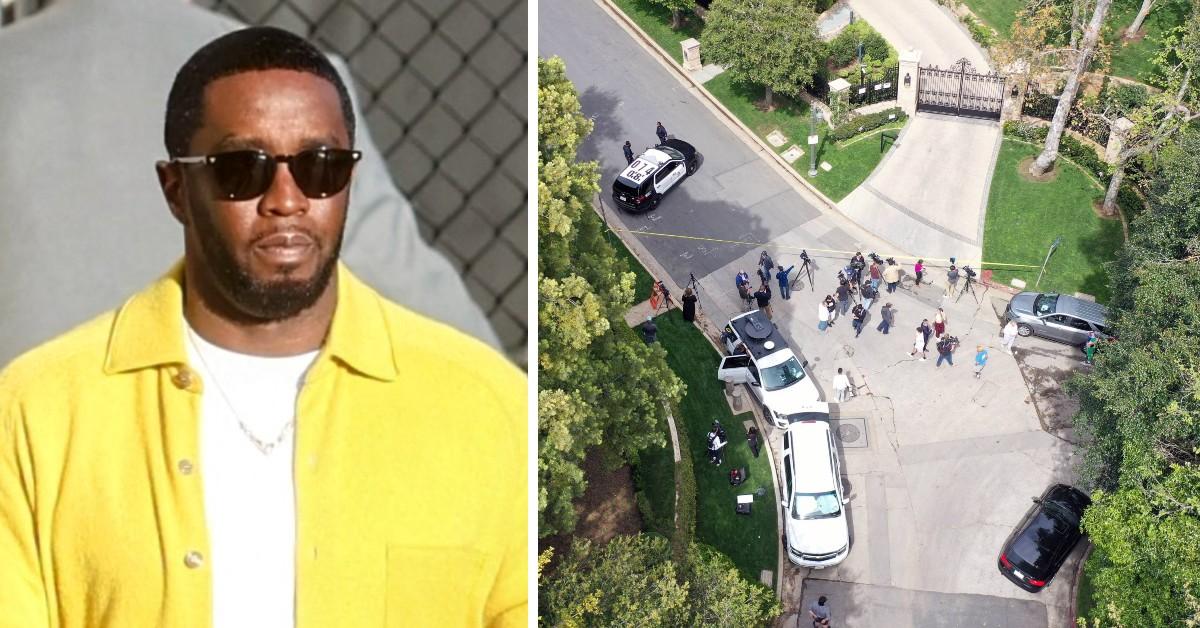 SHOCKING VIDEO: Diddy's LA and Miami Homes Raided by Feds, Sons Justin and King Combs Cuffed