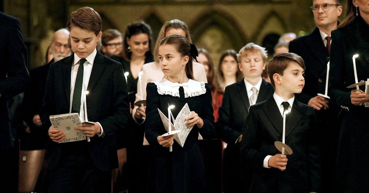 Photo of Prince George, Princess Charlotte and Prince Louis