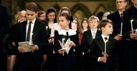 Photo of Prince George, Princess Charlotte and Prince Louis