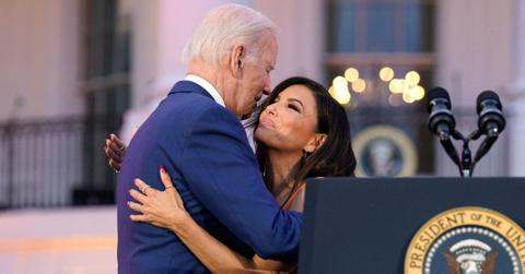 Biden Makes Awkward Joke About Eva Longoria During WH Screening of New Film