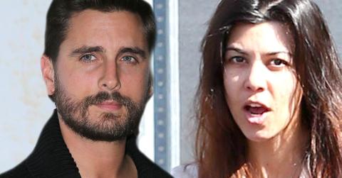 Kourtney Kardashian Message Scott Disick