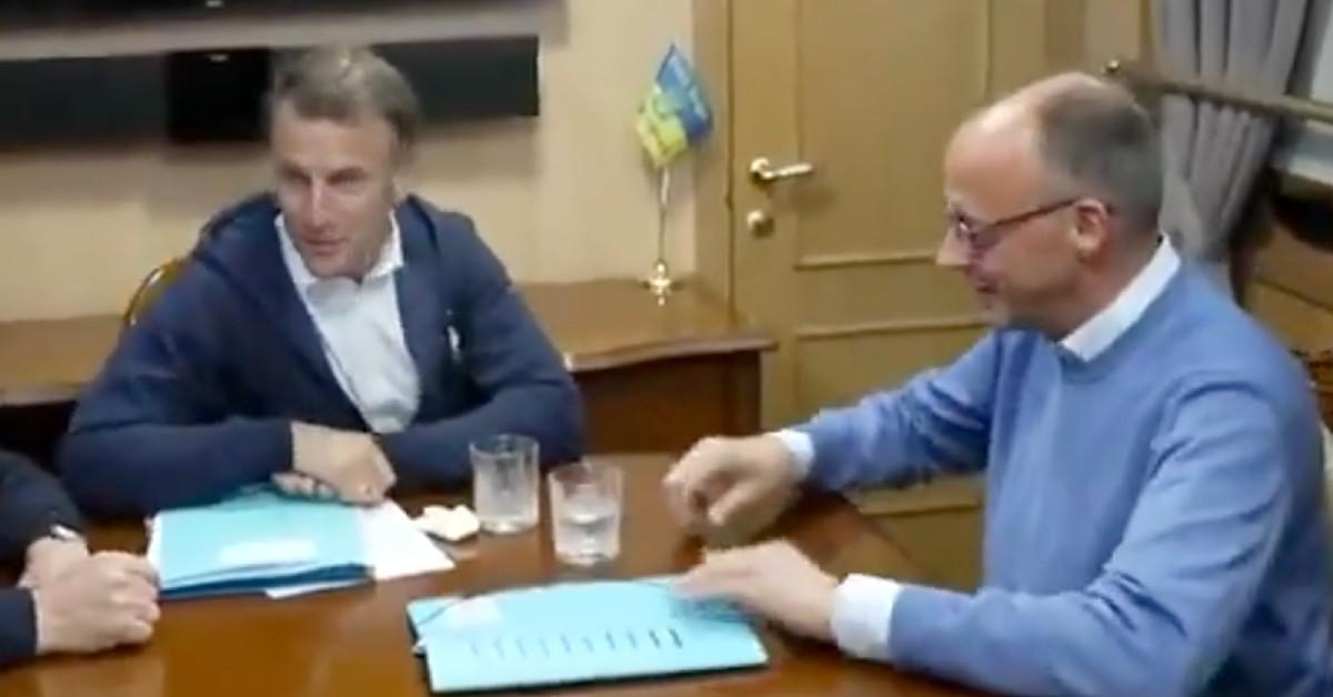 was emmanuel macron caught on camera doing cocaine