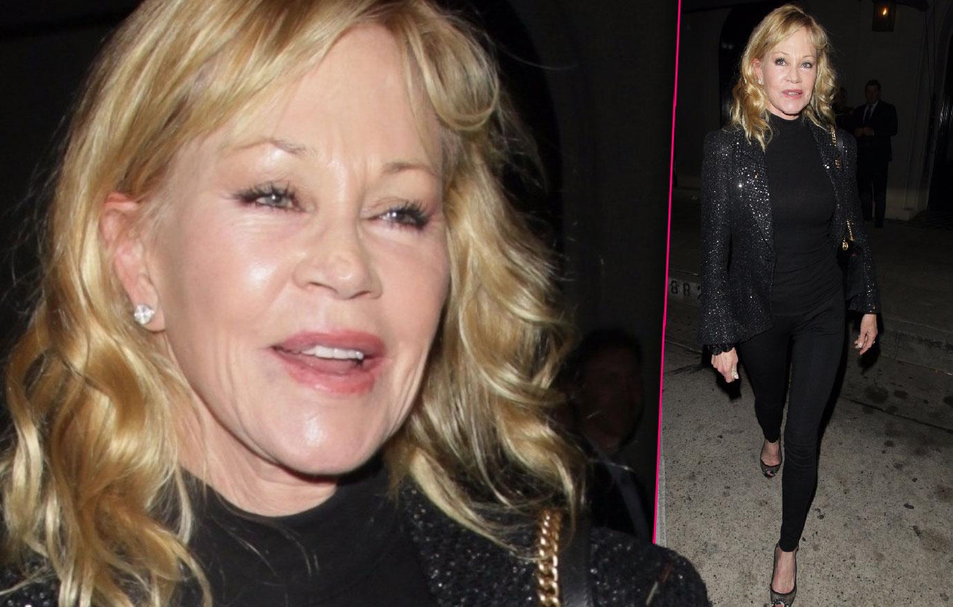 Melanie Griffith Dines Out After Epilepsy Diagnosis