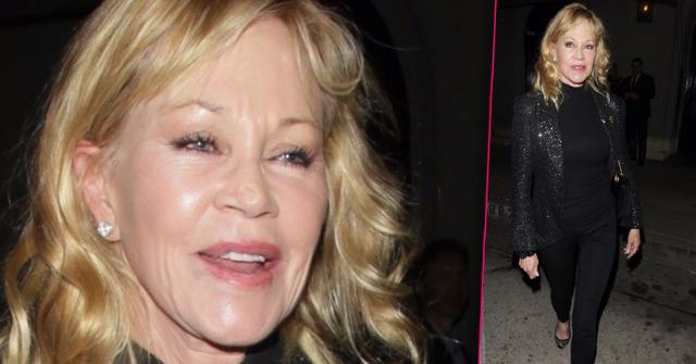 Melanie Griffith Dines Out After Epilepsy Diagnosis