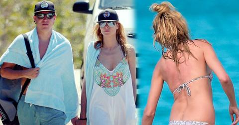 //heidi klum bikini butt boyfriend vito schnabel pp