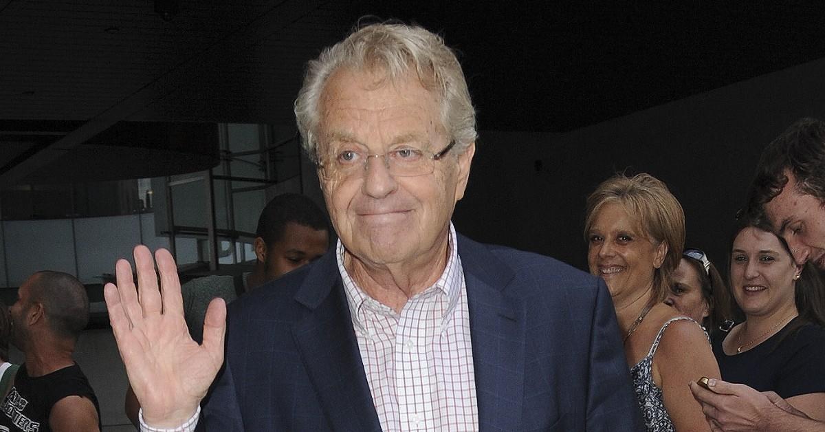 A source claimed Jerry Springer hooked up with guests from his show. 