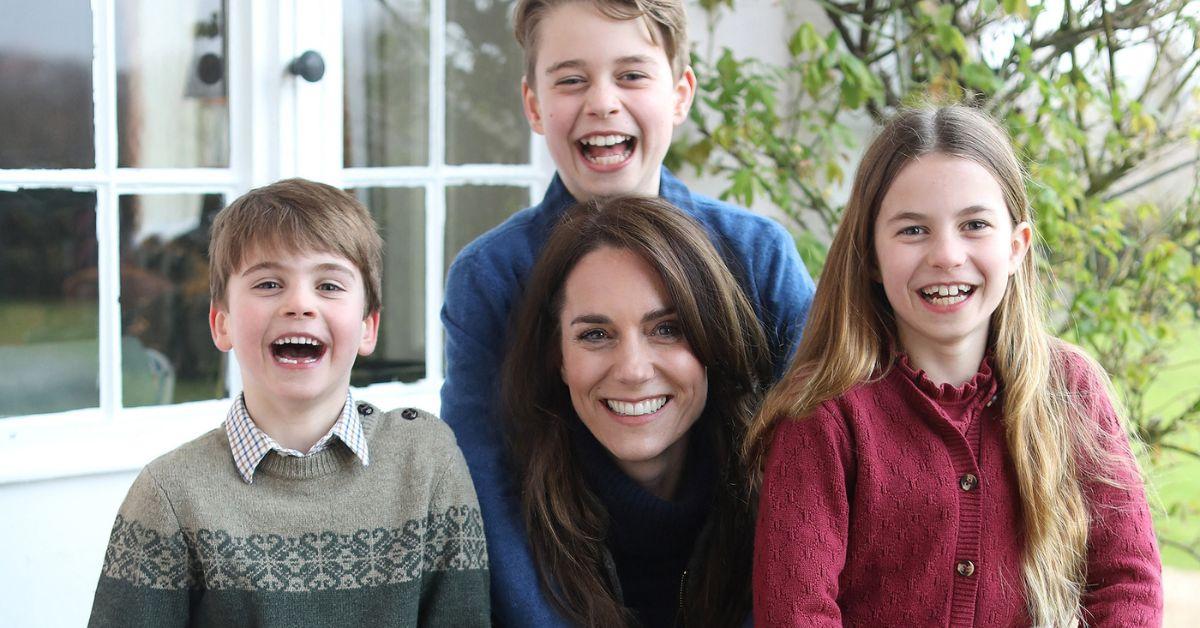 Photo of Kate Middleton, Princess Charlotte, Prince George and Louis