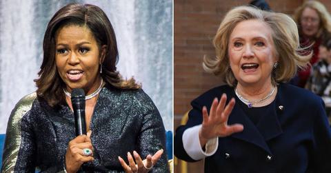 michelle obama accused of overshadowing hillary clintons new broadway musical pp