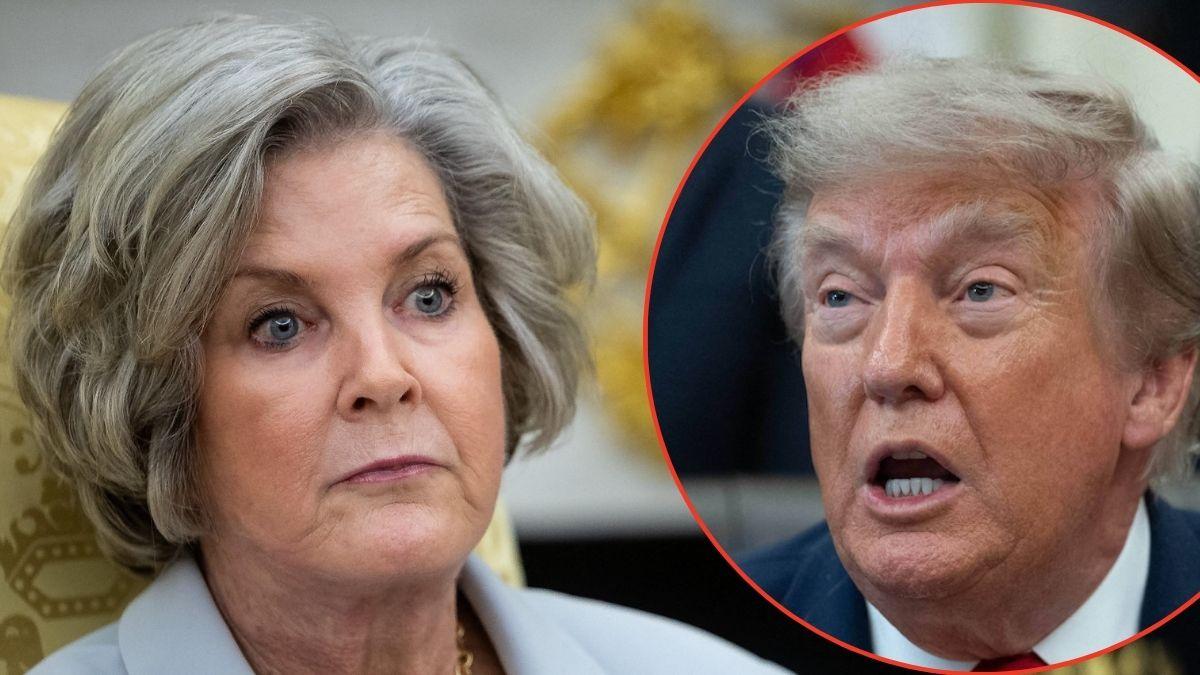 Photo of Susie Wiles, Donald Trump