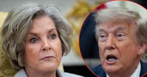 Photo of Susie Wiles, Donald Trump
