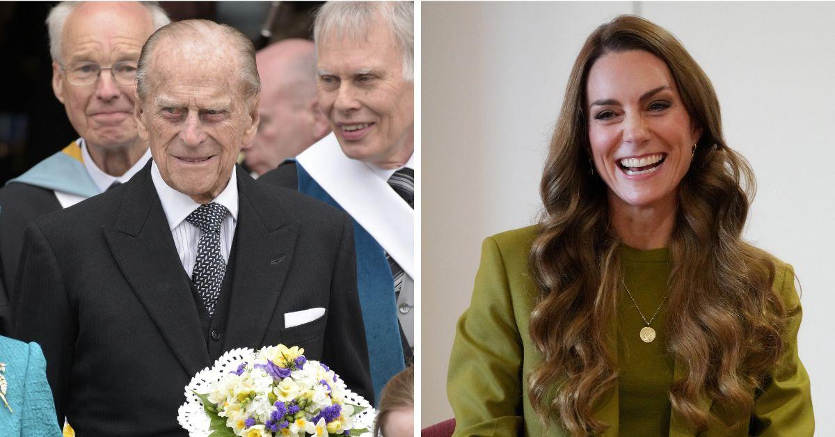Photo of Prince Philip and Kate Middleton