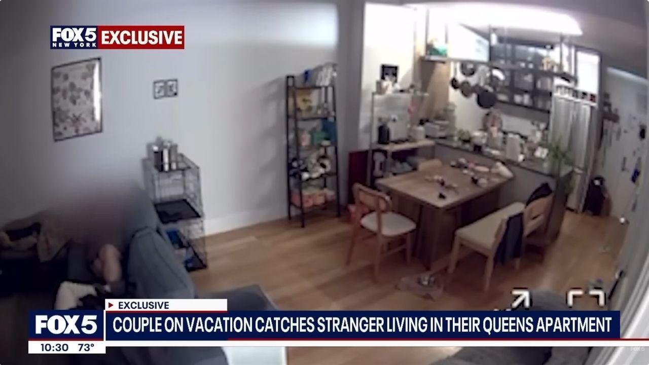 Photo of the woman intruder