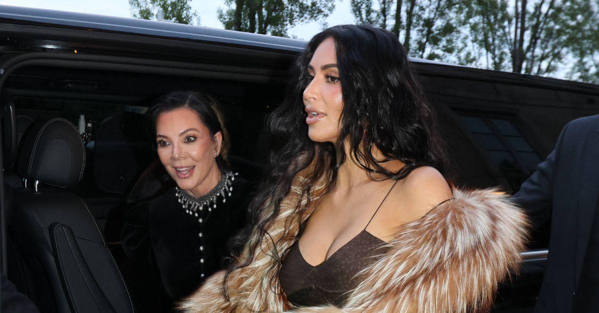 Photo of Kris Jenner and Kim Kardashian