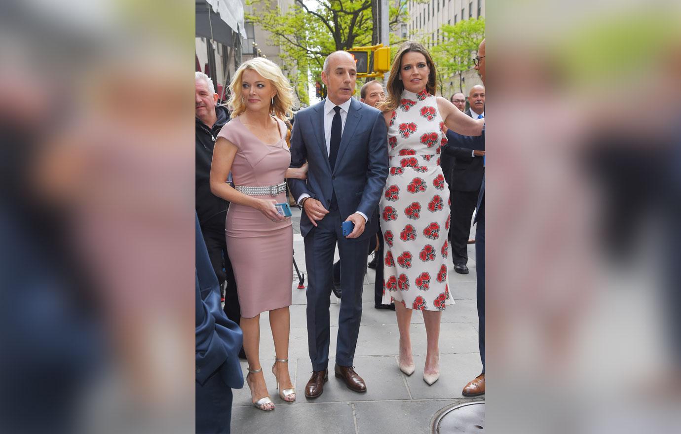 Megyn Kelly Matt Lauer Savannah Guthrie NBC Today Show Upfronts