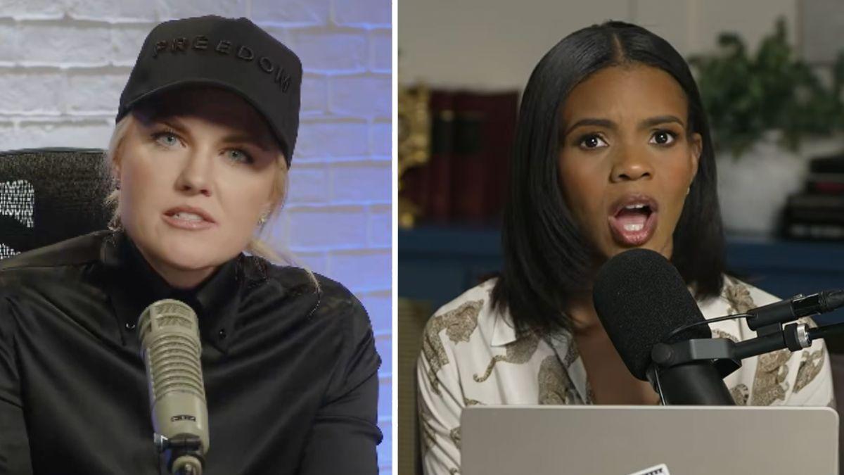 Photo of Erika Kirk and Candace Owens 