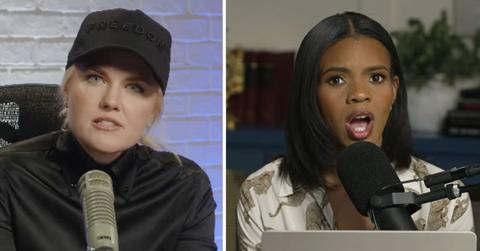 Photo of Erika Kirk and Candace Owens