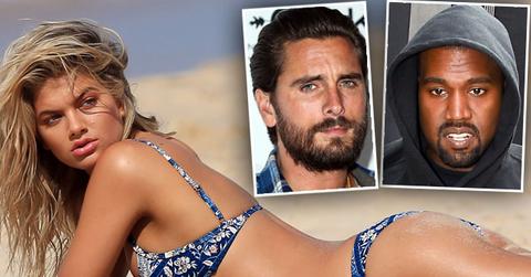 Scott Disick Ex Model Flirts Kanye West Fashion Show Pics