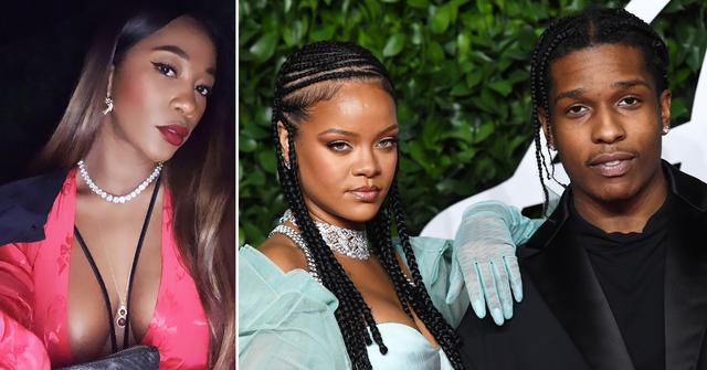 rihanna best friend melissa forde likes instagram singer pregnant with asap rocky baby r