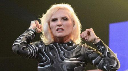 // debbie harry of blondie performs onstage at gettyimages