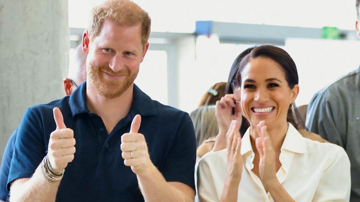 Photo of Prince Harry and Meghan Markle