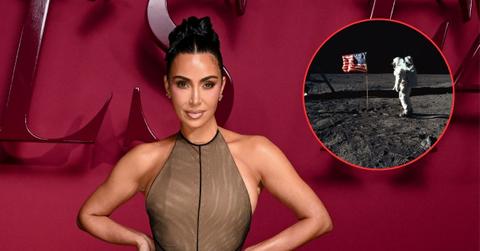 Photo of Kim Kardashian and Buzz Aldrin