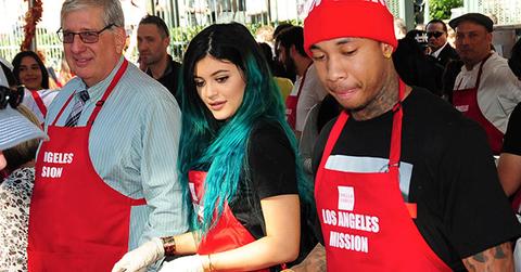 //kylie tyga thanksgiving pp