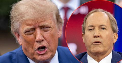 Photo of Donald Trump, Ken Paxton