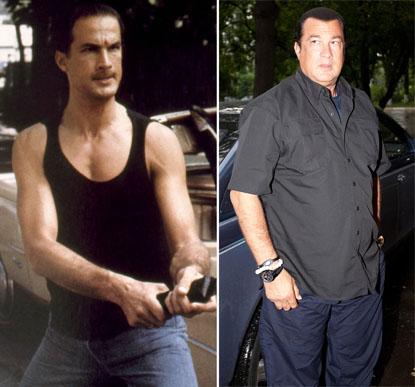 //steven seagal shocking transformation