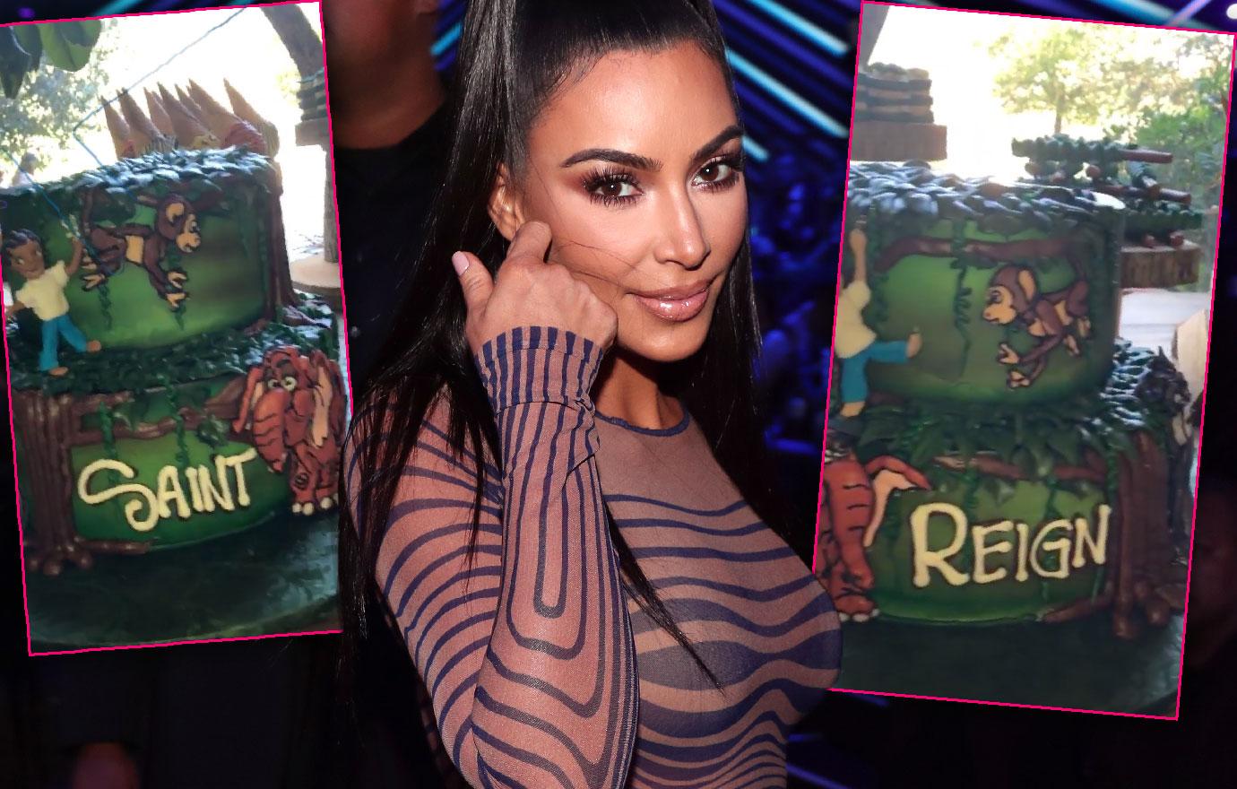 Kim Kardashian Throws Tarzan Themed Party For Her Kids