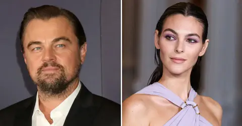 Photo of Leonardo DiCaprio and Vittoria Ceretti