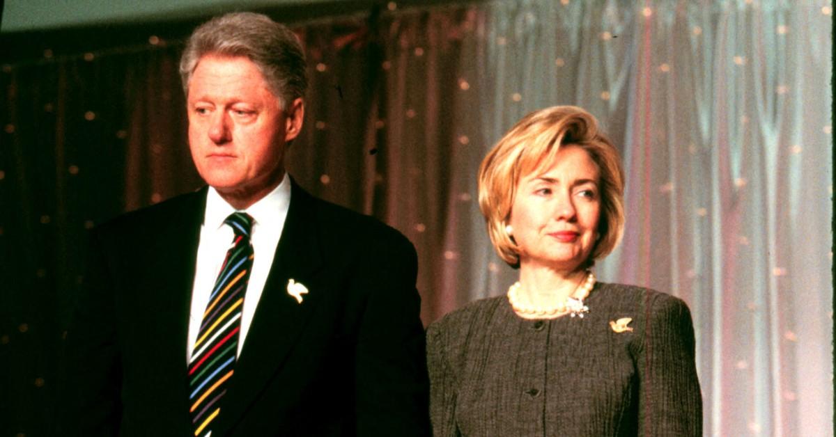 Photo of Bill Clinton and Hillary Clinton