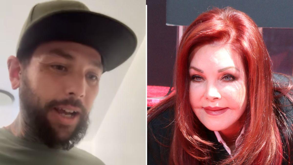 picture of Navarone Garibaldi Garci and Priscilla Presley