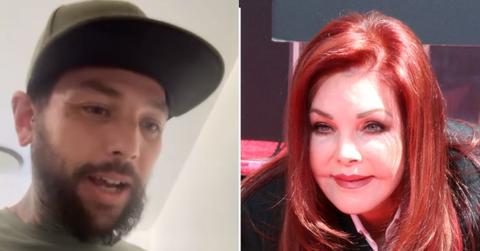 picture of Navarone Garibaldi Garci and Priscilla Presley