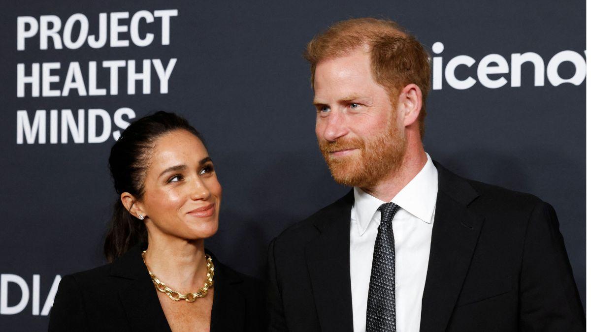Photo of Prince Harry and Meghan Markle