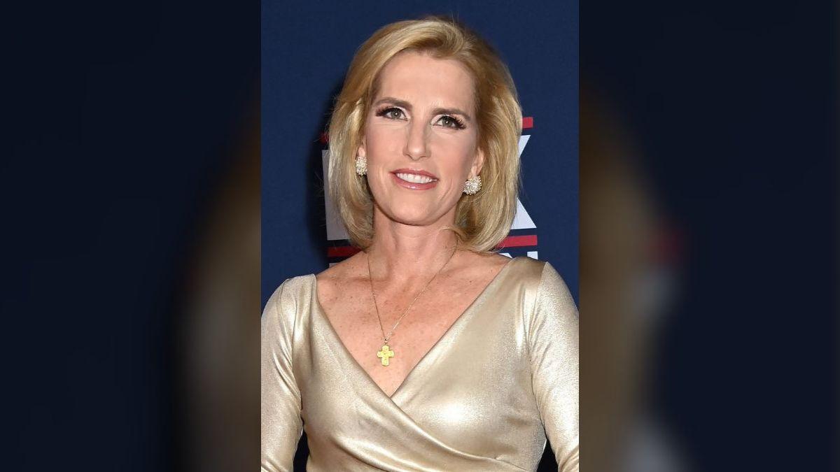 image of Ingraham poked fun at Usha Vance's facial expressions, joking she seemed unsure where the conversation was going.