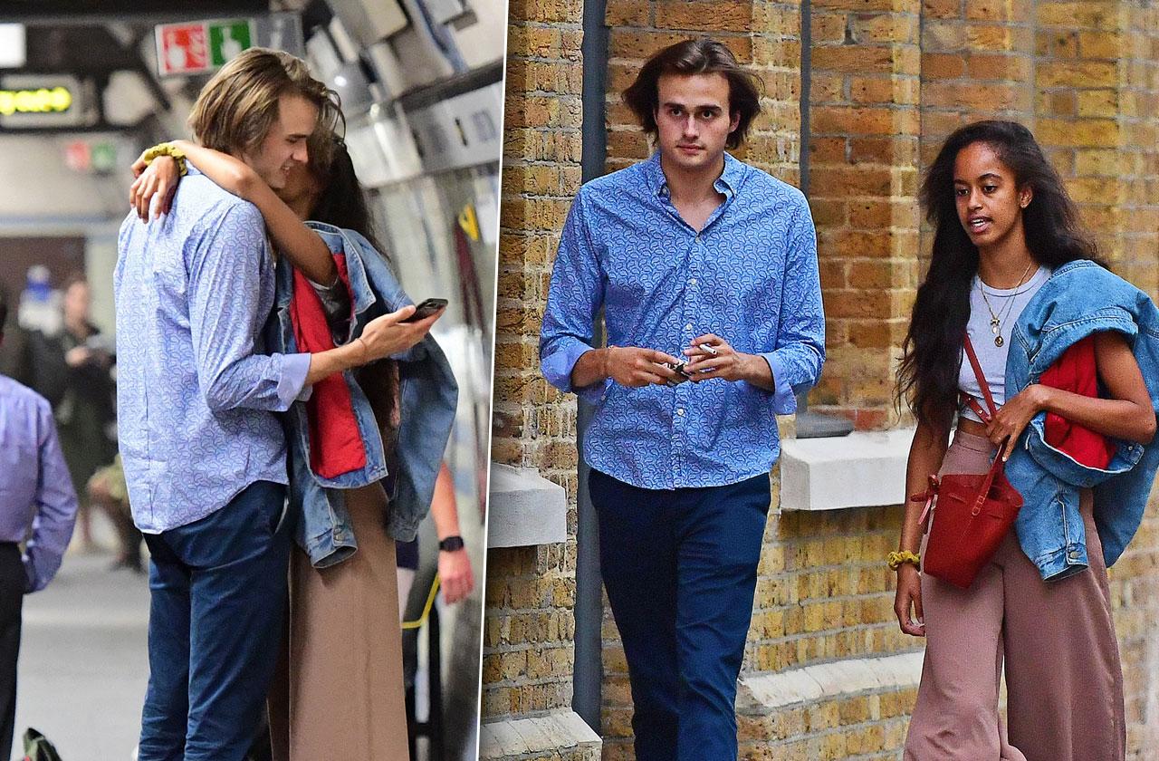 Malia Obama Boyfriend PDA London