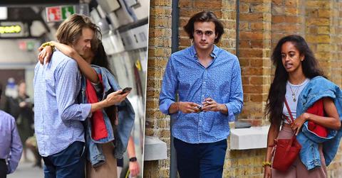 Malia Obama Boyfriend PDA London