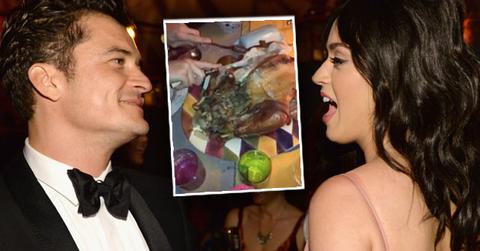 Orlando Bloom Katy Perry Back Together Thanksgiving PJS Pics