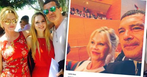Melanie Griffith & Antonio Banderas Divorce Daughter Graduation Instagram