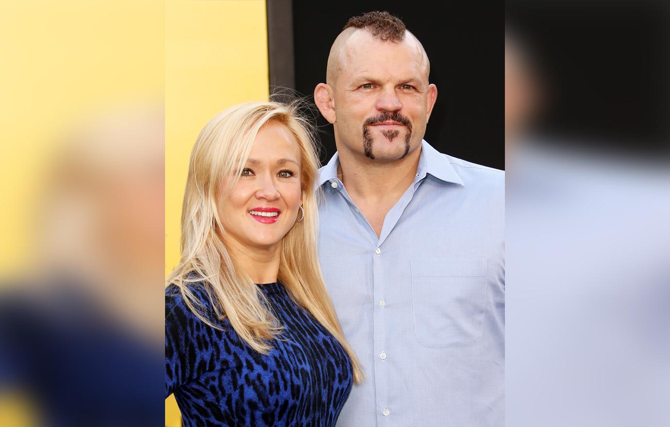 chuck liddell divorce wife heidi fighting custody two kids agree to drug testing r